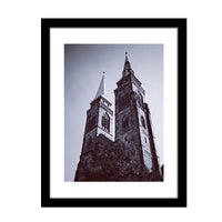 HKM-095827 Black Wooden Picture Frame Set for A4, A3, A2, and A1 Sizes