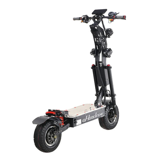 HKM-095827 Foldable Electric Scooter, 8000W Motor, 100-130km Range, Max Speed 100km/h, Bluetooth Enabled