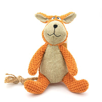 HKM-0958525 Interactive Plush Squeaky Dog Toy for Chewing, Teeth Cleaning, and Anxiety Relief