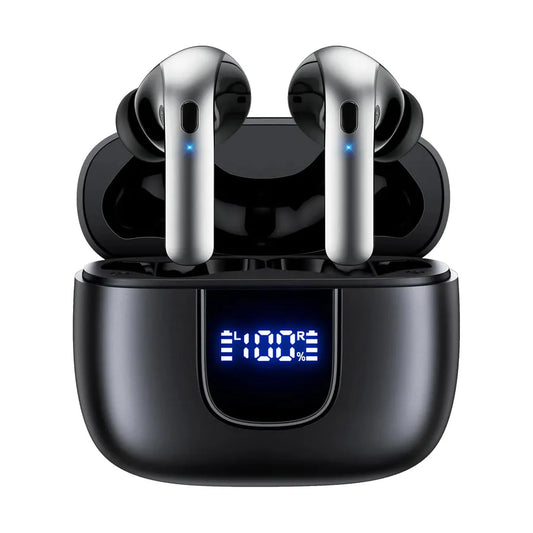 HKM-095955 Wireless Sport Earbuds with LED Battery Display - TWS Bluetooth Headphones