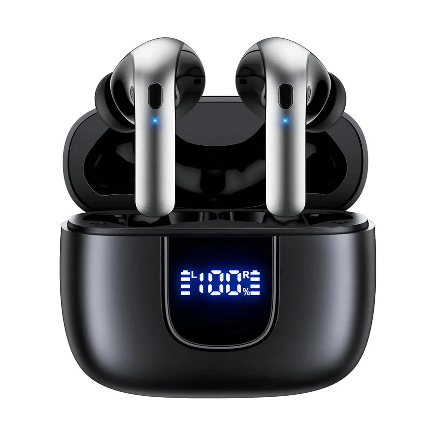 HKM-095955 Wireless Sport Earbuds with LED Battery Display - TWS Bluetooth Headphones