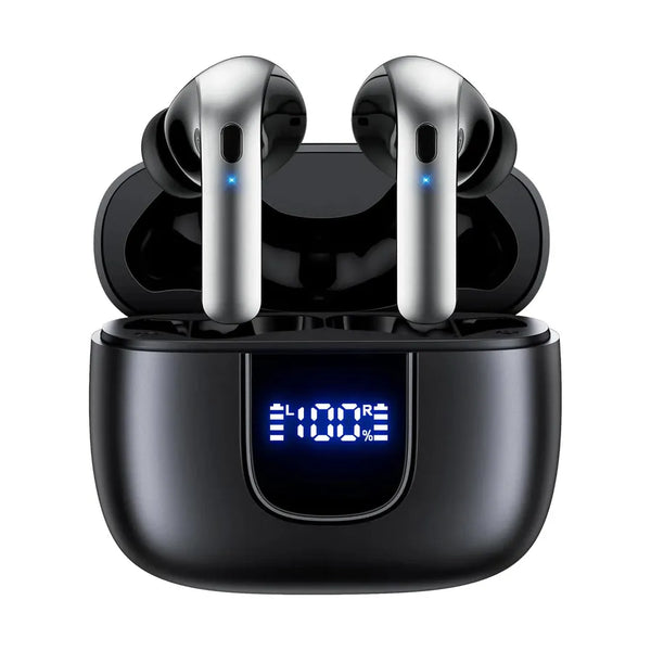 HKM-095955 Wireless Sport Earbuds with LED Battery Display - TWS Bluetooth Headphones