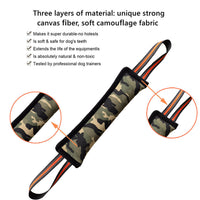 HKM-0959677 Durable Camouflage Cloth Dog Training Stick for Bite Resistance