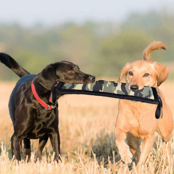 HKM-0959677 Durable Camouflage Cloth Dog Training Stick for Bite Resistance