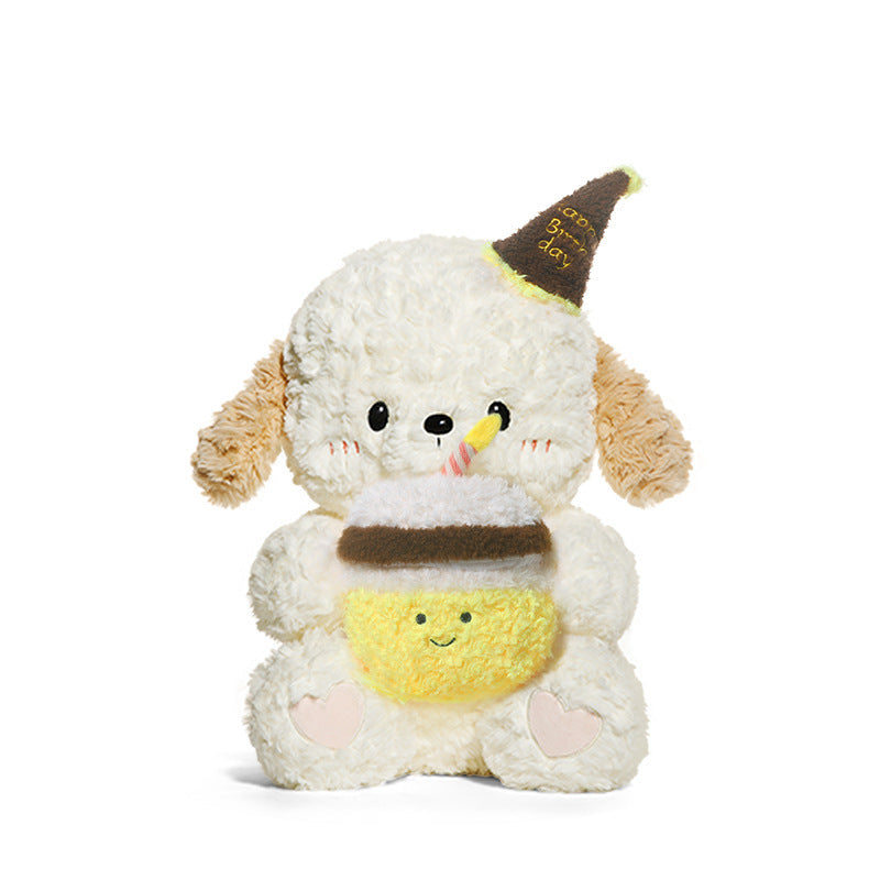 HKM-0960701 Cute Animal Plush Comforter for Kids - Various Colors and Designs, Ideal for Ages 4-6