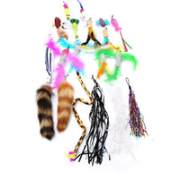 HKM-096147 Feather Replacement Head for Cat Toy - Multiple Color Options Available