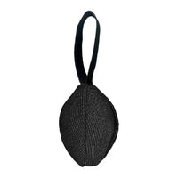 HKM-0961853 Durable Linen Tug Toy with T-Shaped Pull Tab for Interactive Dog Training and Agility Development