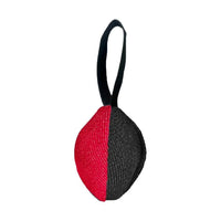 HKM-0961853 Durable Linen Tug Toy with T-Shaped Pull Tab for Interactive Dog Training and Agility Development