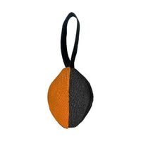 HKM-0961853 Durable Linen Tug Toy with T-Shaped Pull Tab for Interactive Dog Training and Agility Development