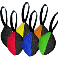 HKM-0961853 Durable Linen Tug Toy with T-Shaped Pull Tab for Interactive Dog Training and Agility Development