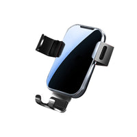 HKM-096211 Universal Vehicle-Mounted Metal Phone Bracket for Air Outlet - Model New B1 in Black, Silver, & Red
