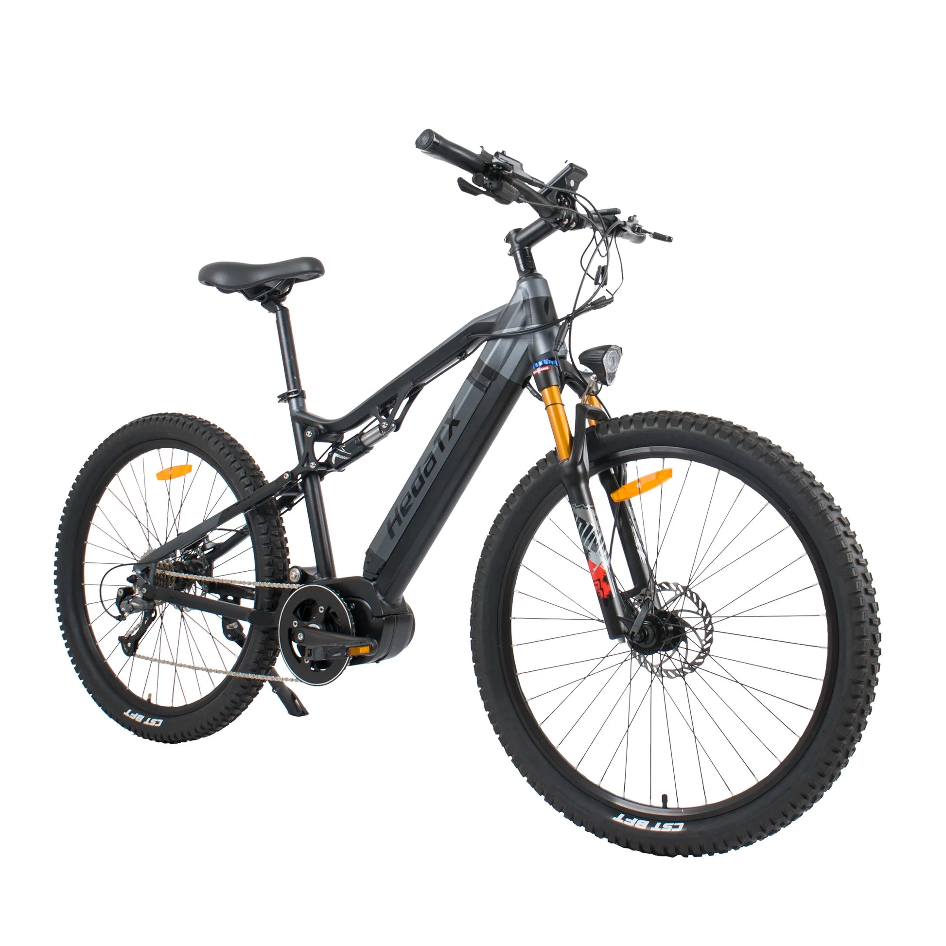 HKM-096275 Aluminum Alloy Electric Bicycle TX11 with 9-Speed Gears and Hydraulic Disc Brakes