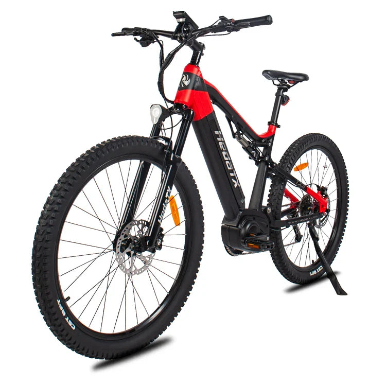 HKM-096275 Aluminum Alloy Electric Bicycle TX11 with 9-Speed Gears and Hydraulic Disc Brakes