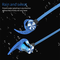 HKM-096275 Magnetic Wireless Sports Bluetooth Headset with Stereo Sound and Call Function