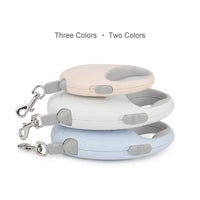 HKM-0966589 Retractable Dog Leash for Small to Medium Pets, Nylon Rope, Comfortable Grip, Extends Up to 16.4 Feet