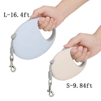 HKM-0966589 Retractable Dog Leash for Small to Medium Pets, Nylon Rope, Comfortable Grip, Extends Up to 16.4 Feet