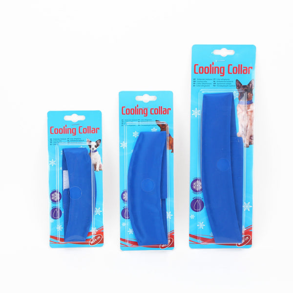 HKM-0968765 Pet Cooling Collar - Comfortable Gel Material for Hot Summer Days, Available in Three Sizes