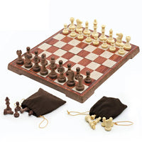 HKM-096915 Folding Magnetic Chess Set with Wooden Board for Kids and Adults - EPT498401