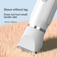 HKM-0970557 4 In 1 Electric Pet Shaver with USB Charging and 4 Attachments for Grooming