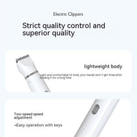 HKM-0970557 4 In 1 Electric Pet Shaver with USB Charging and 4 Attachments for Grooming
