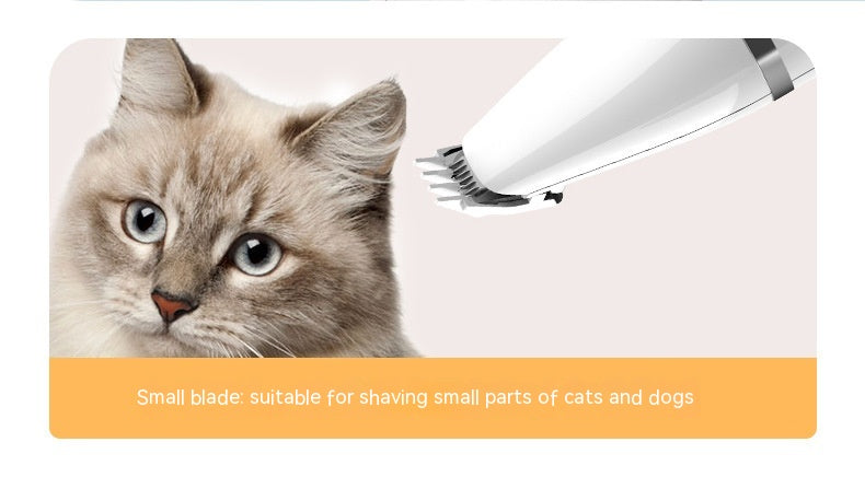 HKM-0970557 4 In 1 Electric Pet Shaver with USB Charging and 4 Attachments for Grooming