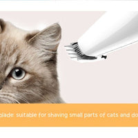HKM-0970557 4 In 1 Electric Pet Shaver with USB Charging and 4 Attachments for Grooming