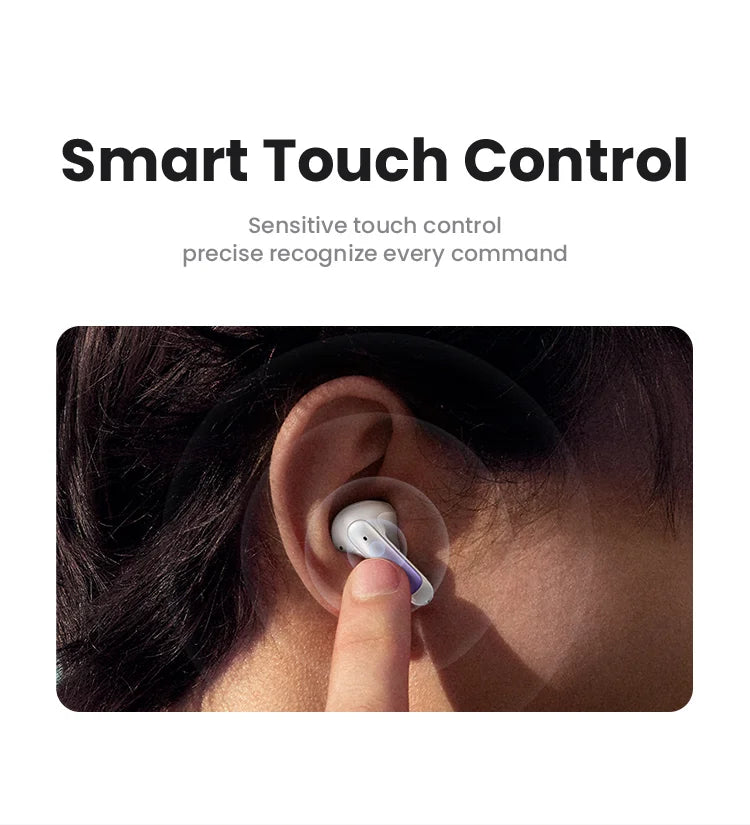 HKM-097107 Ultra-Mini BT5.3 Wireless TWS Earbuds for Apple and Android Devices