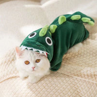 HKM-0971197 Casual Anti-Lint Winter Clothing for Cats - Polyester Pet Apparel