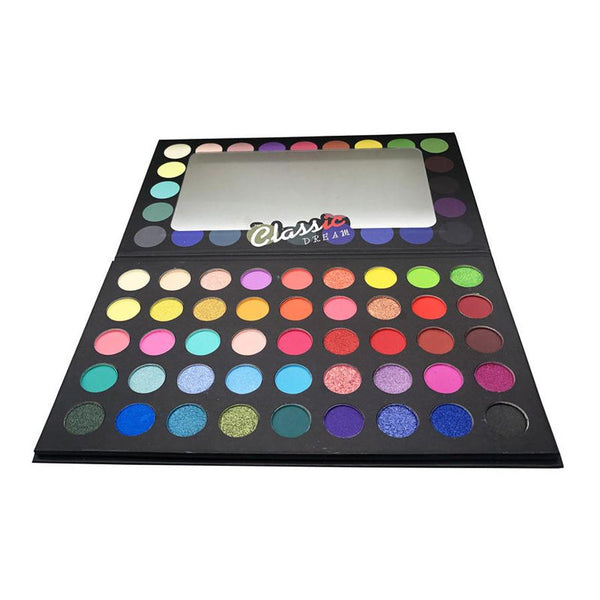 HKM-097171 45-Color Eyeshadow Palette for All Skin Types, ES390C Model, Versatile Shades for Makeup Creativity