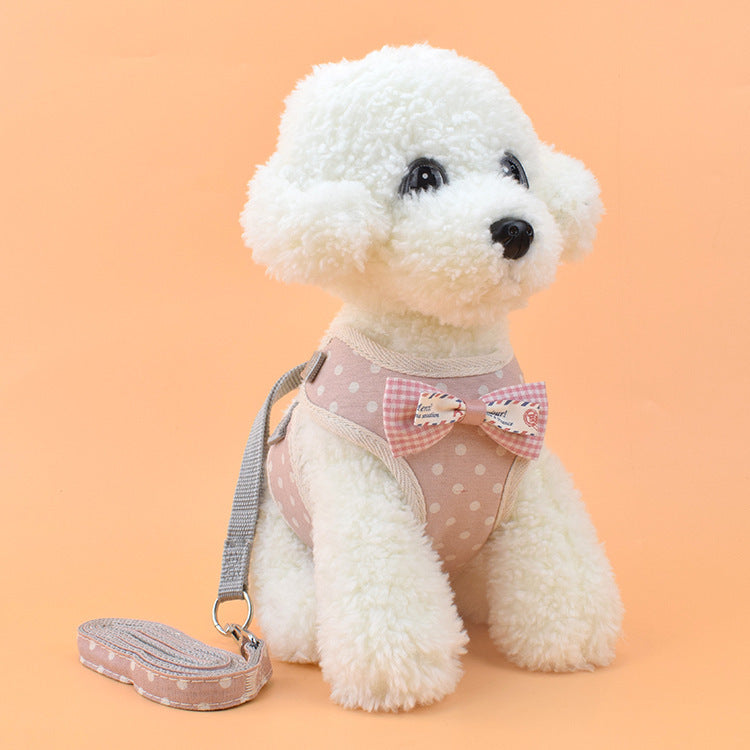 HKM-0971837 Adjustable Cloth Chest Strap for Dogs and Cats