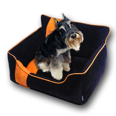 HKM-0972605 Detachable and Washable Kennel for Small Dogs - Soft Crystal Velvet Cover with Comfortable PP Cotton Cushion