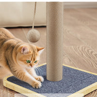 HKM-0973373 Windmill Hanging Ball Cat Toy – Scratch-Resistant Climbing Frame with Pine and Carpet Leather