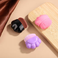 HKM-0974013 Pet Paw Balm Brush Set - 3 Pack for Dogs and Cats, Soft Fiber Brush with Cute Paw Design, Ideal for Paw Care and Skincare