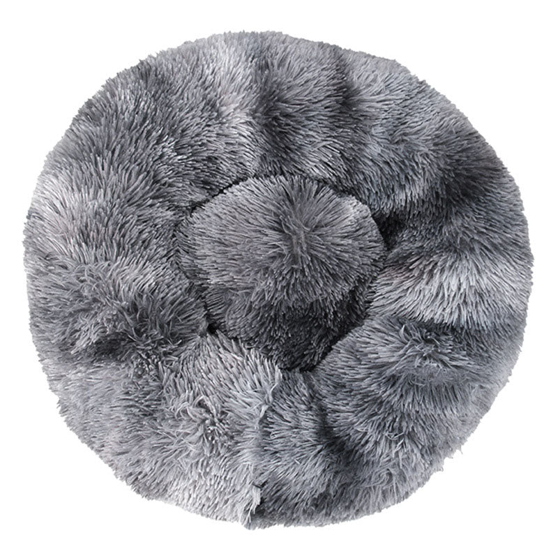 HKM-0974397 Cozy Gradient Plush Winter Pet Nest for Ultimate Comfort