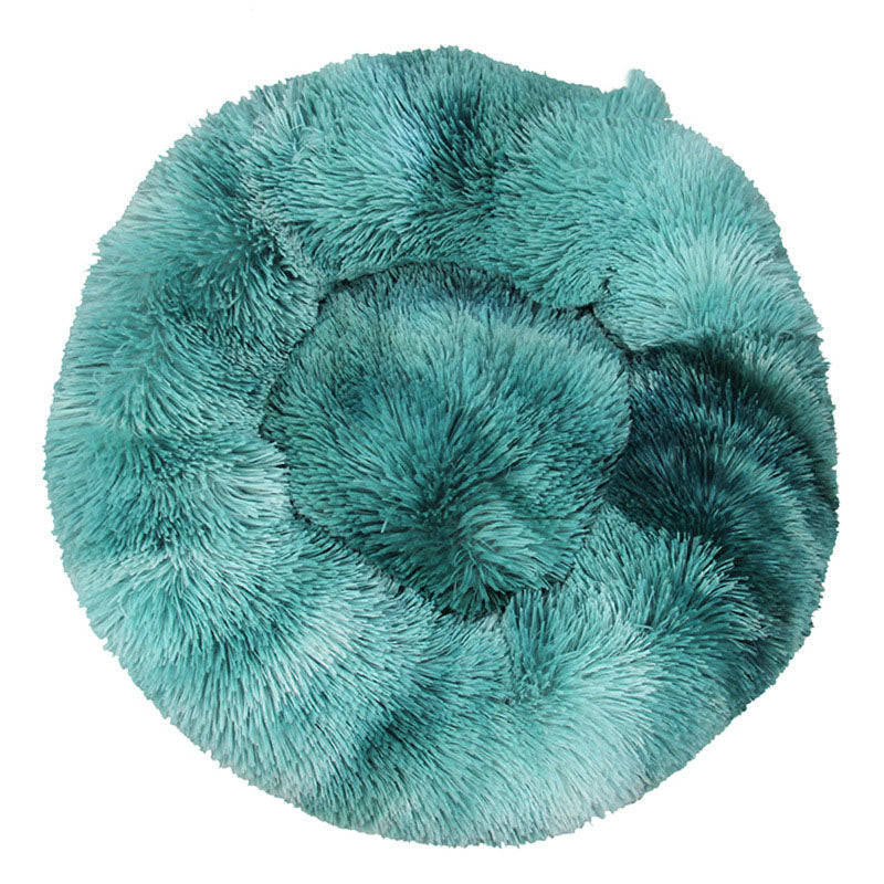HKM-0974397 Cozy Gradient Plush Winter Pet Nest for Ultimate Comfort