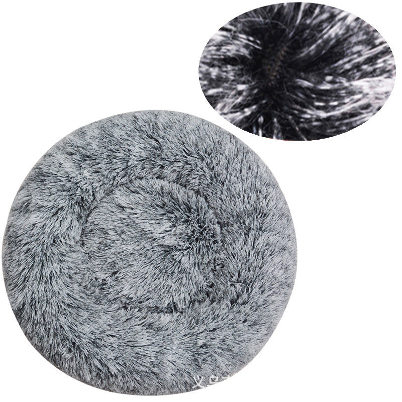 HKM-0974397 Cozy Gradient Plush Winter Pet Nest for Ultimate Comfort