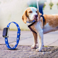 HKM-0974525 GPS Pet Tracking Collar with LED Display and Multi-Positioning Features for Dogs