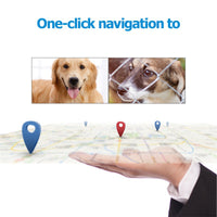 HKM-0974525 GPS Pet Tracking Collar with LED Display and Multi-Positioning Features for Dogs