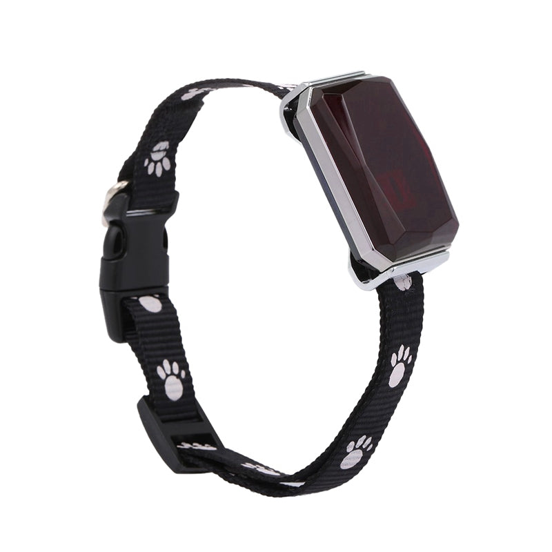 HKM-0974525 GPS Pet Tracking Collar with LED Display and Multi-Positioning Features for Dogs