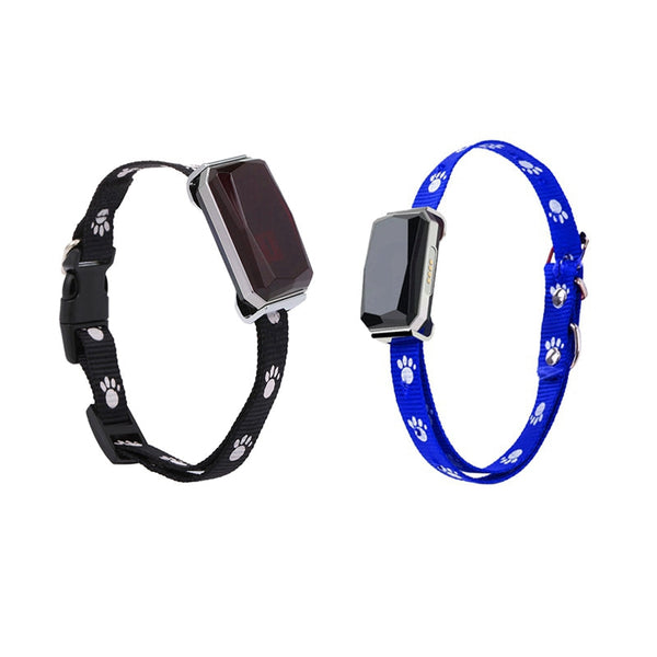 HKM-0974525 GPS Pet Tracking Collar with LED Display and Multi-Positioning Features for Dogs