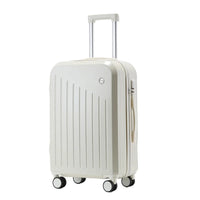 HKM-097491 Compact ABS Luggage Set with Cup Holder – Mini and 20-Inch Travel Suitcases for Convenient Travel Essentials