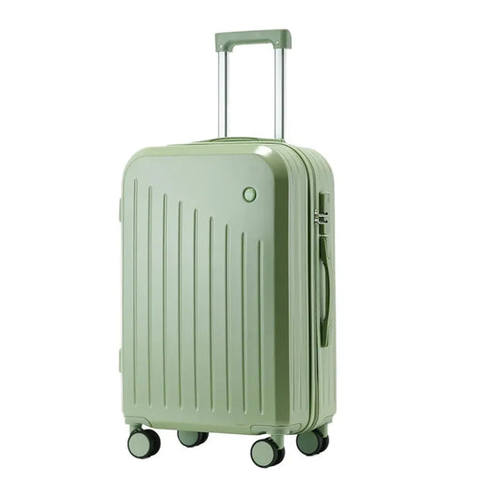 HKM-097491 Compact ABS Luggage Set with Cup Holder – Mini and 20-Inch Travel Suitcases for Convenient Travel Essentials