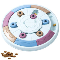 HKM-0979133 Interactive Dog Puzzle Game Toy - Levels 1-3, Enhances Thinking Skills, Easy to Clean, Non-Slip Design