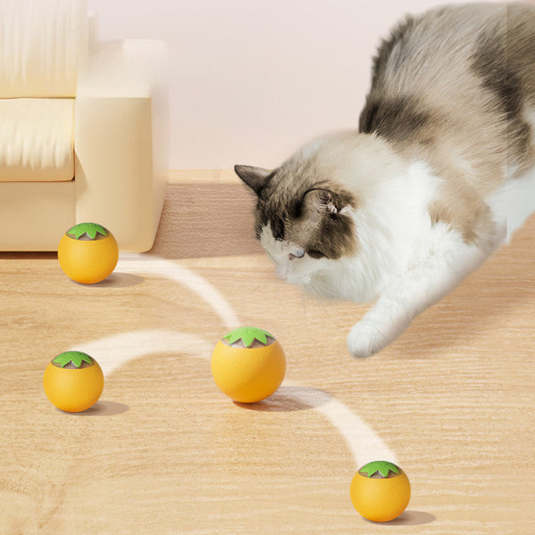 HKM-0979773 Electric Teaser Ball for Dogs and Cats - Automatic Interactive Toy for Indoor Play and Dental Care