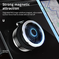 HKM-098003 Magnetic Suction Phone Holder for Easy Installation on Car Glass – Universal Compatibility for All Smartphone Models