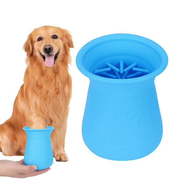 HKM-0980157 Portable Silicone Pet Foot Washing Cup for Easy Cleaning - Food Grade Material