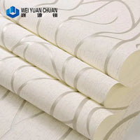 HKM-098131 Modern Striped 3D Non-woven Wallpaper for Home Decoration in Living Room and Bedroom