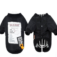 HKM-0982461 Casual Printed Winter Clothes for Dogs - Soft Cotton Fabric