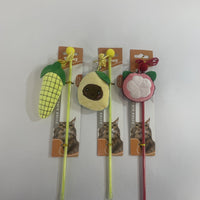 HKM-0983101 Fruit-Shaped Cat Teaser Toy for Interactive Play and Exercise