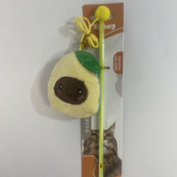 HKM-0983101 Fruit-Shaped Cat Teaser Toy for Interactive Play and Exercise
